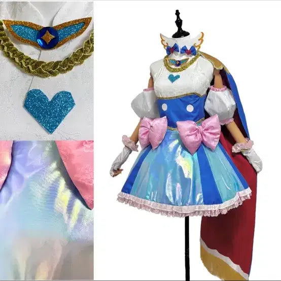 [BUNJANG] Hirogaru Sky! Precure Cure Sky Cosplay Costume & Wig Set / 펼쳐지는 스카이 프리큐어 큐어 스카이 히로가루 프리큐어 코스프레