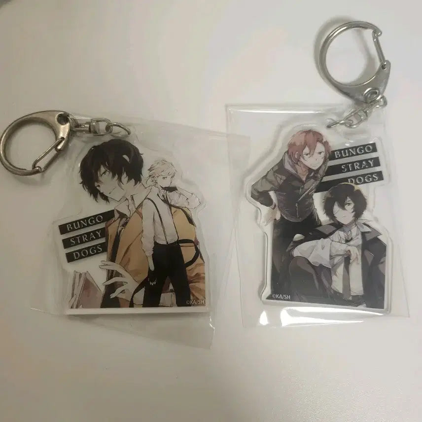 [BUNJANG] Bungo Stray Dogs 10th Anniversary Acrylic Keychain / 문호스트레이독스 10주년 아크릴 키링
