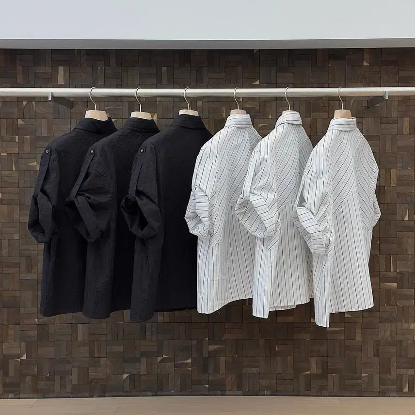 [BUNJANG] Wavyeness Horizon Textured Black 3Sizes / 웨이비니스 호리즌 익스클루시브 텍스처드 블랙 3Size