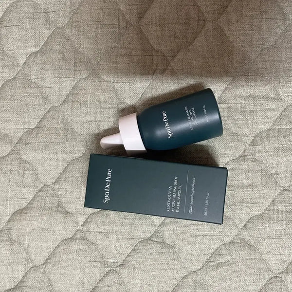 [BUNJANG] DePure Centiger Bean Mucin Calming Shot Ampoule / 드퓨어 센티거 빈 뮤신 카밍 샷 앰플 진정 보습