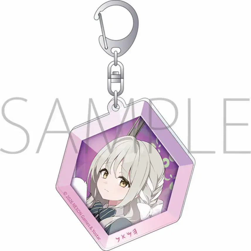 [BUNJANG] Blue Archive Official Animate Collaboration Keychain Miyu / [예약공구] 블루아카이브 공식 애니메이트 콜라보 키홀더 미요 등