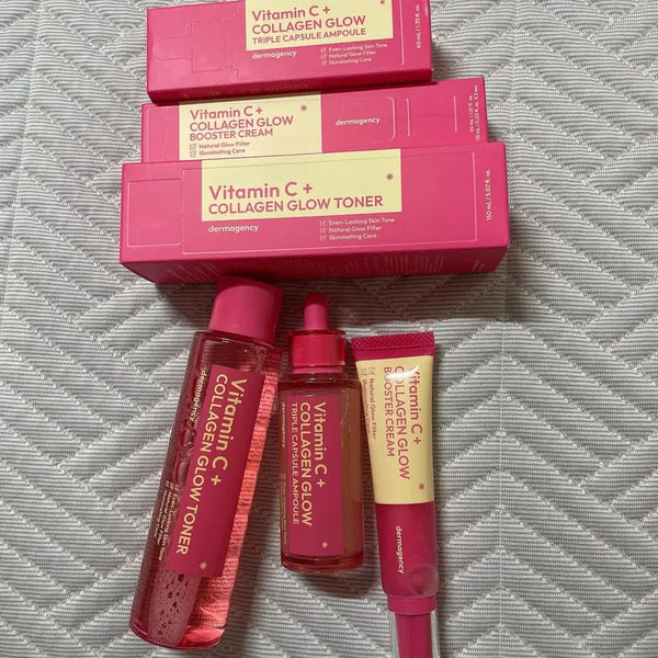 [BUNJANG] DermaJensee Vita Collagen 3-Piece Set / 더마젼시 비타콜라겐 3종 세트 기초화장품 미백 탄력 스킨케어