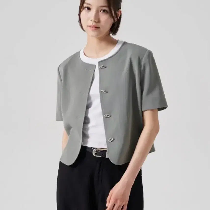 [BUNJANG] 8Seconds Summer Jacket Blouse Top / 75%할인)에잇세컨즈 여름 썸머 자켓 블라우스 상의 티셔츠 출근룩 하객룩