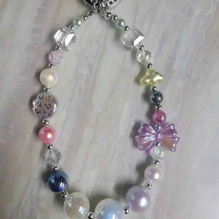 [BUNJANG] Beaded Charm for Phone and Bag / 비즈 키링 폰 가방 액세서리