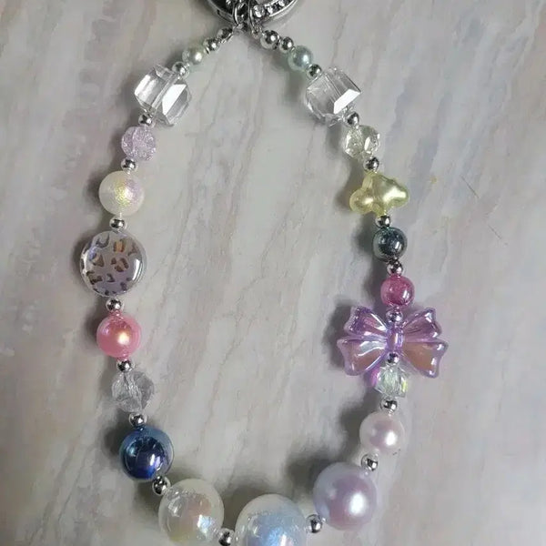 [BUNJANG] Beaded Charm for Phone and Bag / 비즈 키링 폰 가방 액세서리