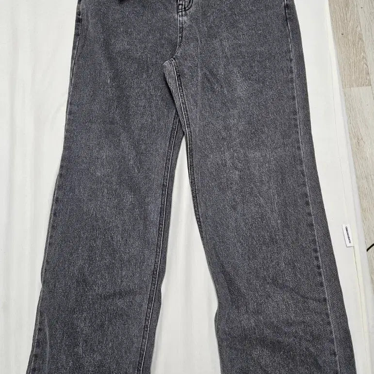[BUNJANG] WARP Wide Leg Jeans Black / 와르 와이드 레그 진 블랙 새상품