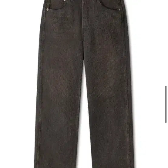 [BUNJANG] Kibata Sashiko Khakishibu Pants Size 5 / 키바타 사시코 카키시부 팬츠 5사이즈