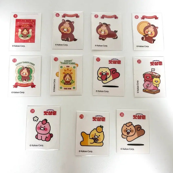 [BUNJANG] Chunsik Figure Sticker Set / 춘식이 띠부씰 1 6 7 8 11 13 17 20 31 29 36 gs
