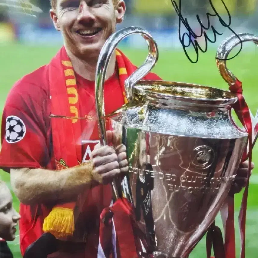 [BUNJANG] Paul Scholes Signed Photo / 폴 스콜스 싸인 포토
