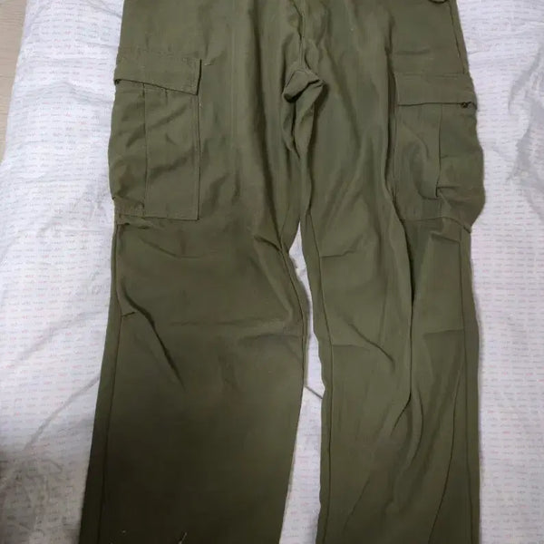 [BUNJANG] US Military Genuine Khaki Cargo Pants Regular Large / 미군 정품 카키 카고팬츠 레귤러라지