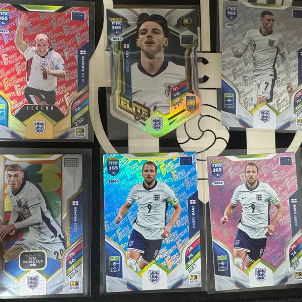 [BUNJANG] Panini Adrenalyn England 6-Card Bundle Set / 파니니 아드레날린 잉글랜드 6종 일괄 판매합니다.