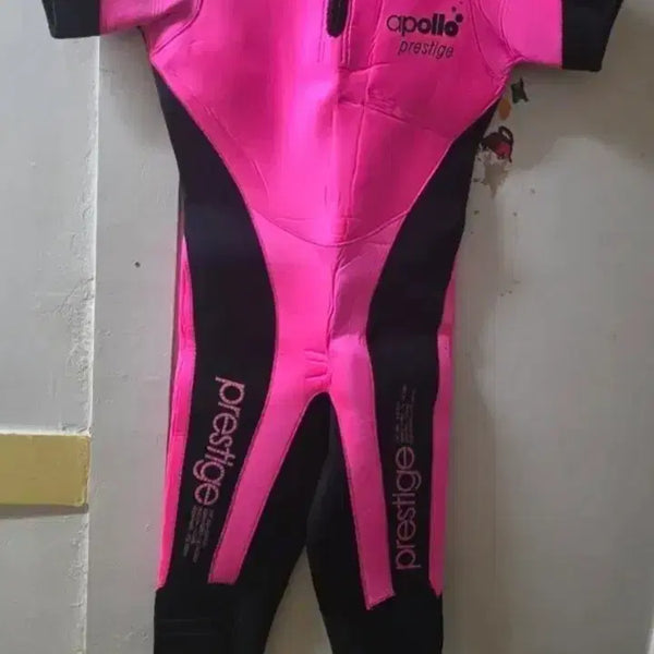[BUNJANG] Apollo Prestige Wetsuit 3-Piece Set 7mm (Pink/Black) / 아폴로 프레스티지 웻수트 핑크 블랙아폴로 프레스티지 웻수트 3종셋트 7m