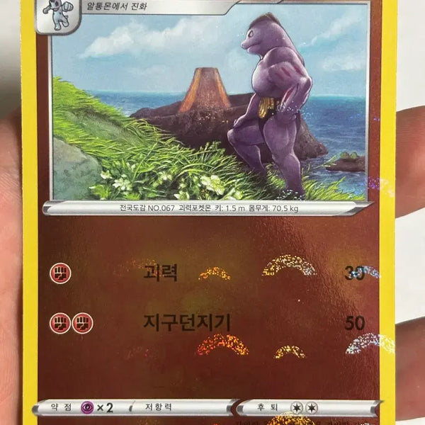 [BUNJANG] Pokemon Card Machoke Monster Ball / 포켓몬 카드 근육몬 몬스터볼