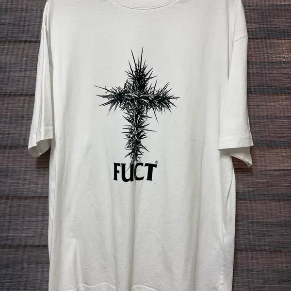 [BUNJANG] Fuct Cross T-Shirt / L) FUCt thorn cross 티셔츠