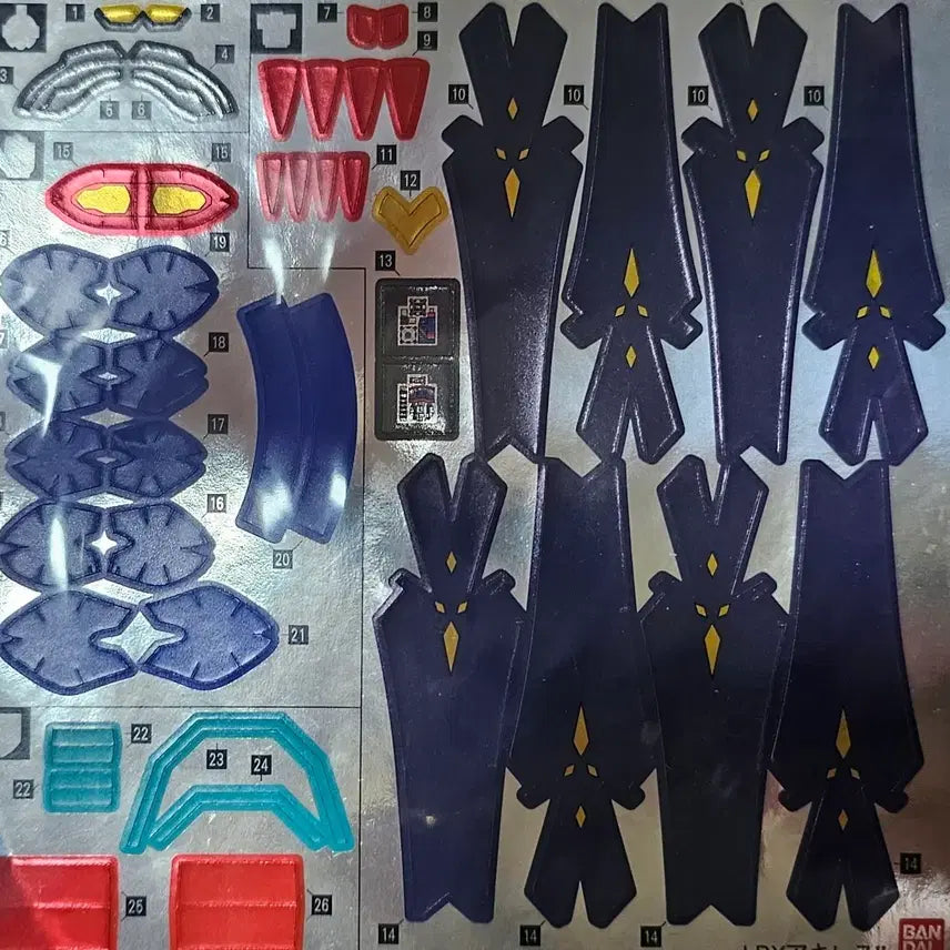 [BUNJANG] Bandai LBX Achilles II Foil Sticker / 반다이 LBX 아킬레스 II 호일 스티커