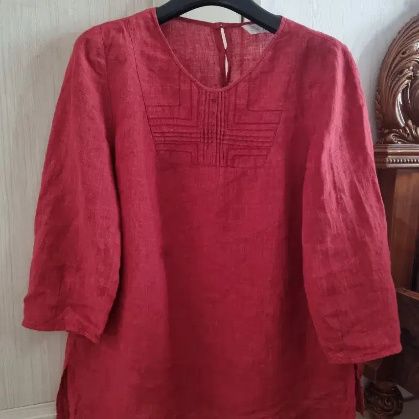 [BUNJANG] Linen Blouse / 이새isae>린넨 블라우스