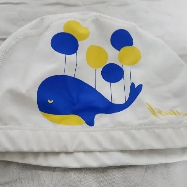 [BUNJANG] Rally Whale and Balloon Swim Cap / Rally 수영모자 고래 풍선