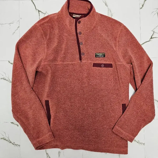 [BUNJANG] L.L.Bean Tumbled Sherpa Fleece Pullover / L.L.Bean 엘엘빈 텀블드 셔파 플리스 풀오버 S