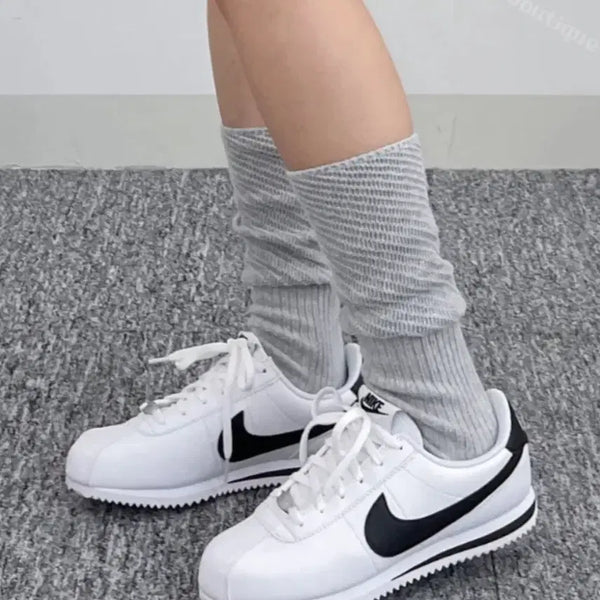 [BUNJANG] Nike Cortez Sneakers 245 White/Black / [새상품] 나이키 코르테즈 스니커즈 245 (화이트블랙)
