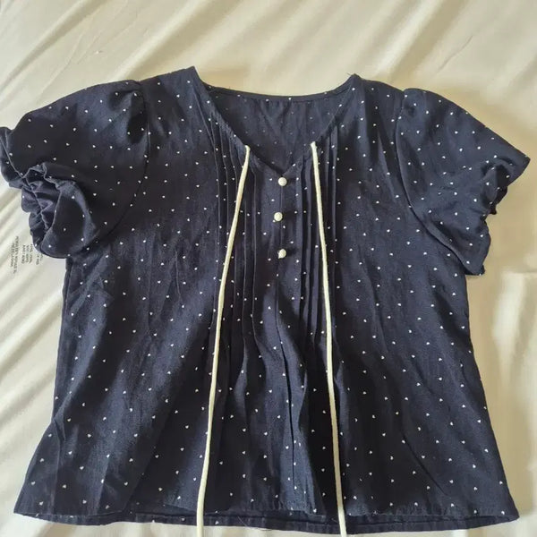 [BUNJANG] Polka Dot Blouse / 도트 블라우스