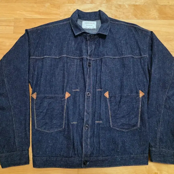 [BUNJANG] Warehouse Greenbaum Lot 2214 Jacket & Lot 1229 Pants Setup (Rinsed) / 웨어하우스 그린바움 셋업