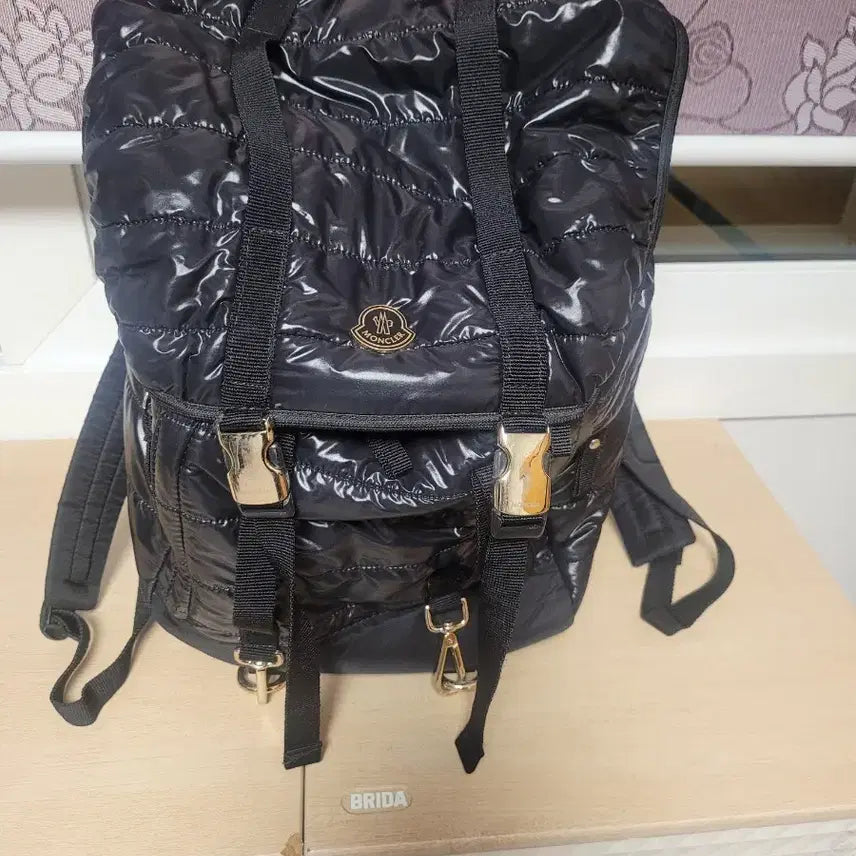 [BUNJANG] Moncler Backpack Black Nylon / 몽클레어 백팩
