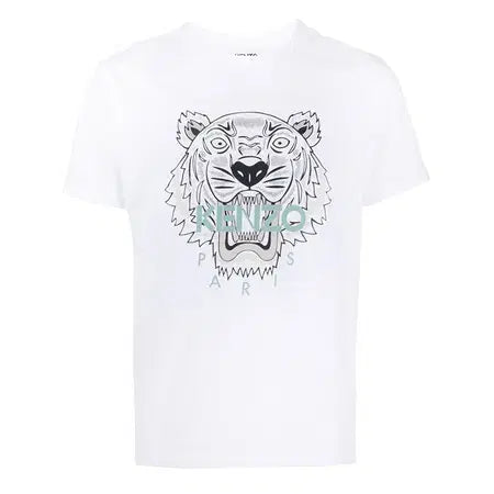 [BUNJANG] Kenzo Tiger Patch Short Sleeve T-Shirt XL / 겐조 타이거 반팔 티셔츠