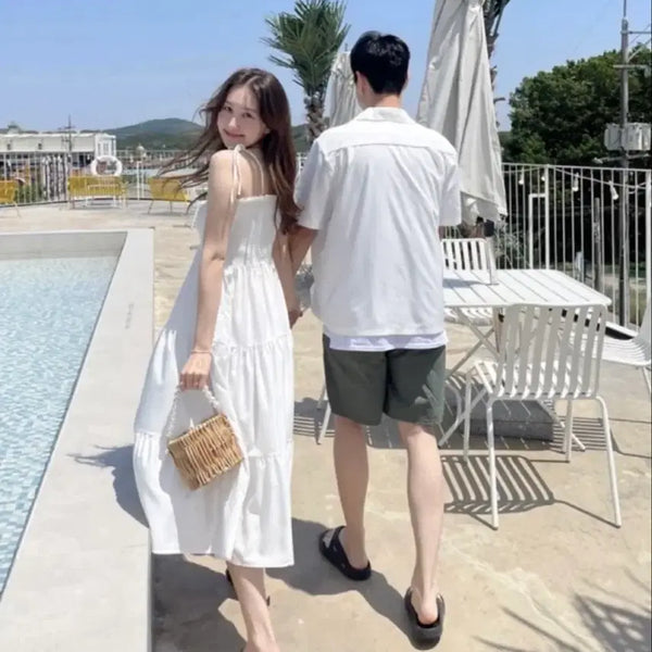 [BUNJANG] Sleeveless Dress Set - Size 55-66 / 새상품) 55~날씬66 민소매 원피스 두 벌
