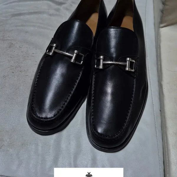 [BUNJANG] Bally Metal Gancini Loafers 270 / 명품 발리 Bally 메탈 금장간치니 로퍼 270