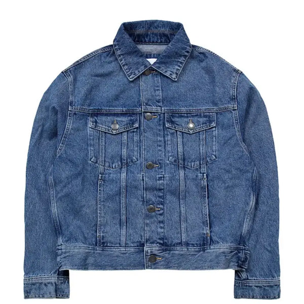 [BUNJANG] AMI 23SS Boxy Denim Jacket Vintage Blue / 아미 23SS 빈티지블루 박시 데님 자켓