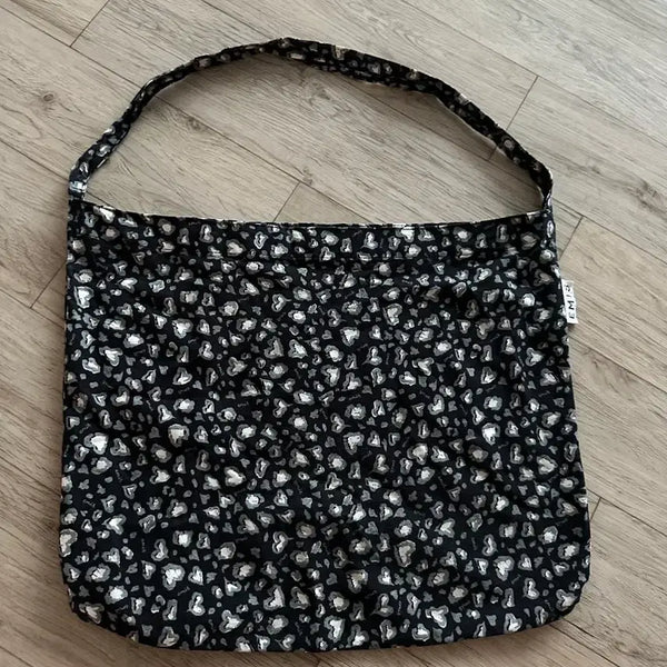 [BUNJANG] Emis Cotton Shoulder Eco Bag / 이미스 면 숄더 에코백