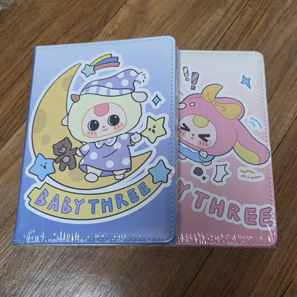 [BUNJANG] Babys3y Leather Notebook 2-Set / 베이비쓰리 가죽노트 2권 세트