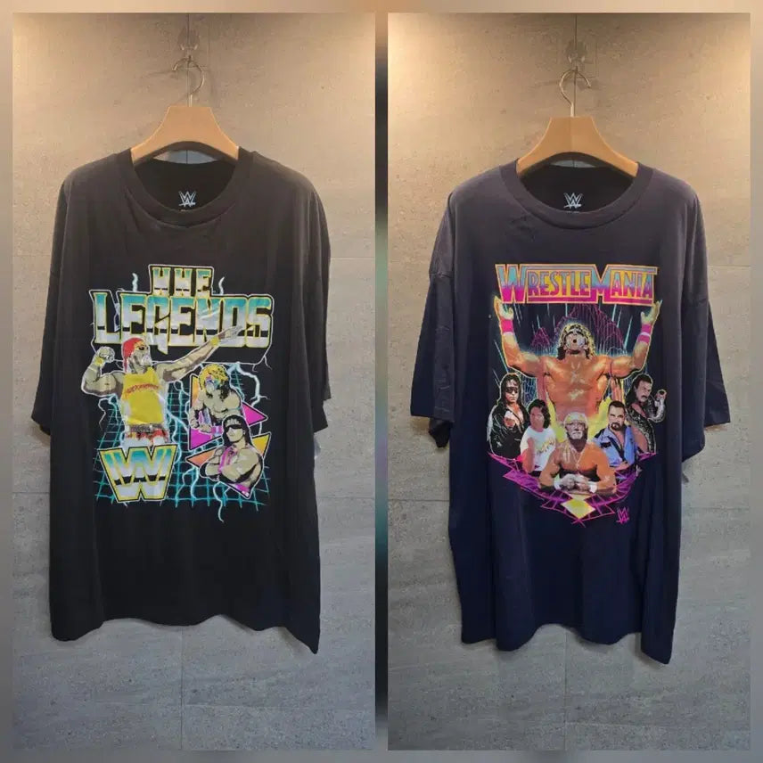 [BUNJANG] WWE WrestleMania Graphic T-Shirt / WWE 레슬매니아. 그래픽 반팔티.