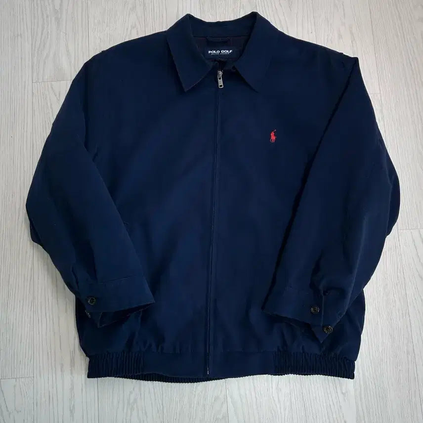 [BUNJANG] Polo Golf Navy Zip-Up Jacket / 폴로 골프 네이비 집업 자켓
