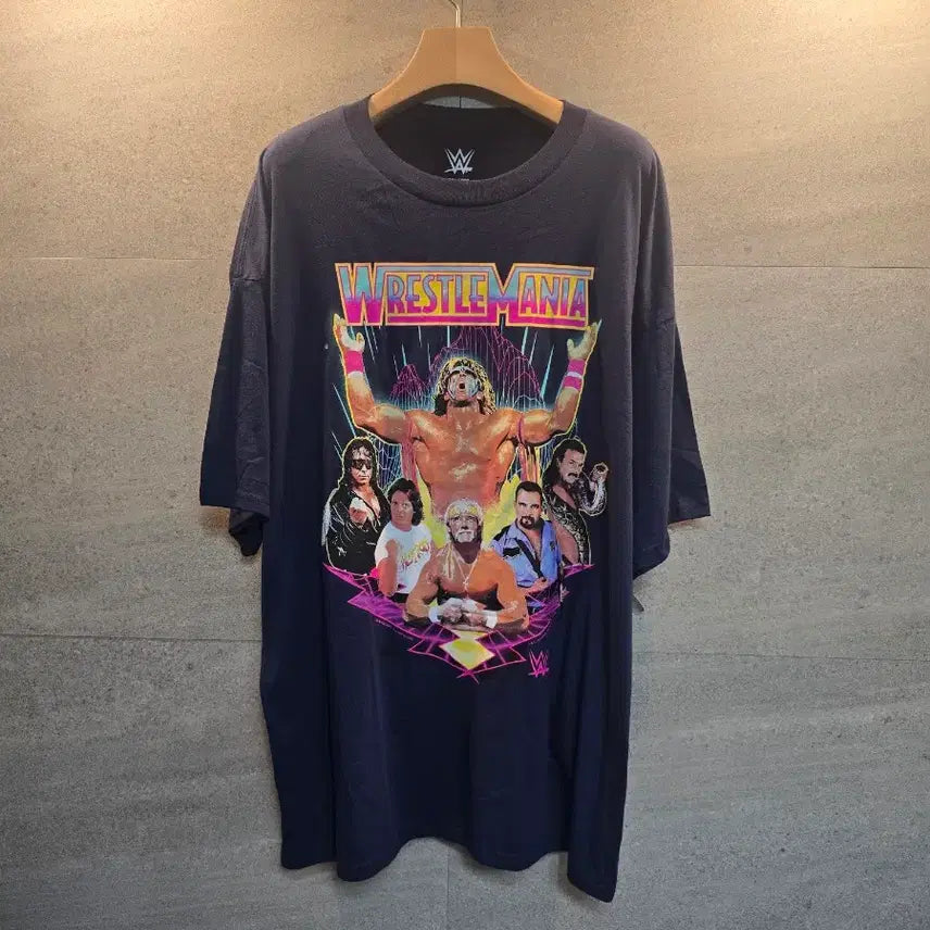 [BUNJANG] WWE WrestleMania Graphic T-Shirt / WWE 레슬매니아. 정품! 그래픽 반팔티.
