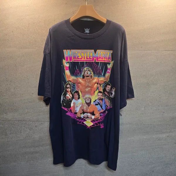 [BUNJANG] WWE WrestleMania Graphic T-Shirt / WWE 레슬매니아. 정품! 그래픽 반팔티.