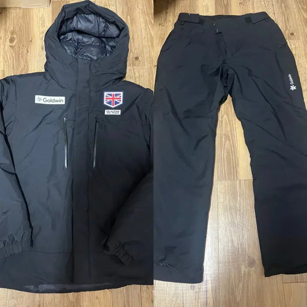 [BUNJANG] Goldwin Ski Suit Set Jacket Pants XL (105) / 골드윈 스키복 105 XL 스키 자켓 바지 세트 카브 데상트 피닉스 보드