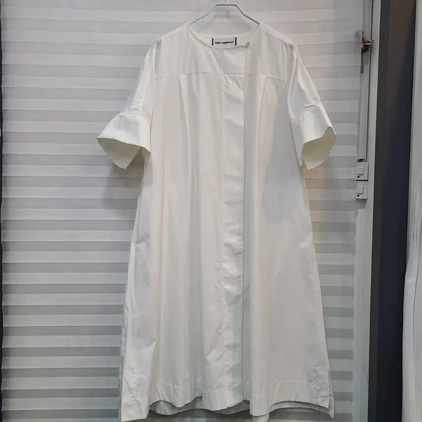 [BUNJANG] Karl Lagerfeld White Mini Dress (Size 66) / 칼라거펠트 미니원피스(66)