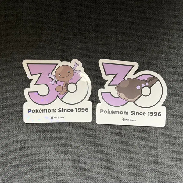 [BUNJANG] Pokemon 30th Anniversary Logo Paldea Wooper Toa Sticker / 한국한정] 포켓몬 30주년 로고 스티커 팔데아 우파 토오