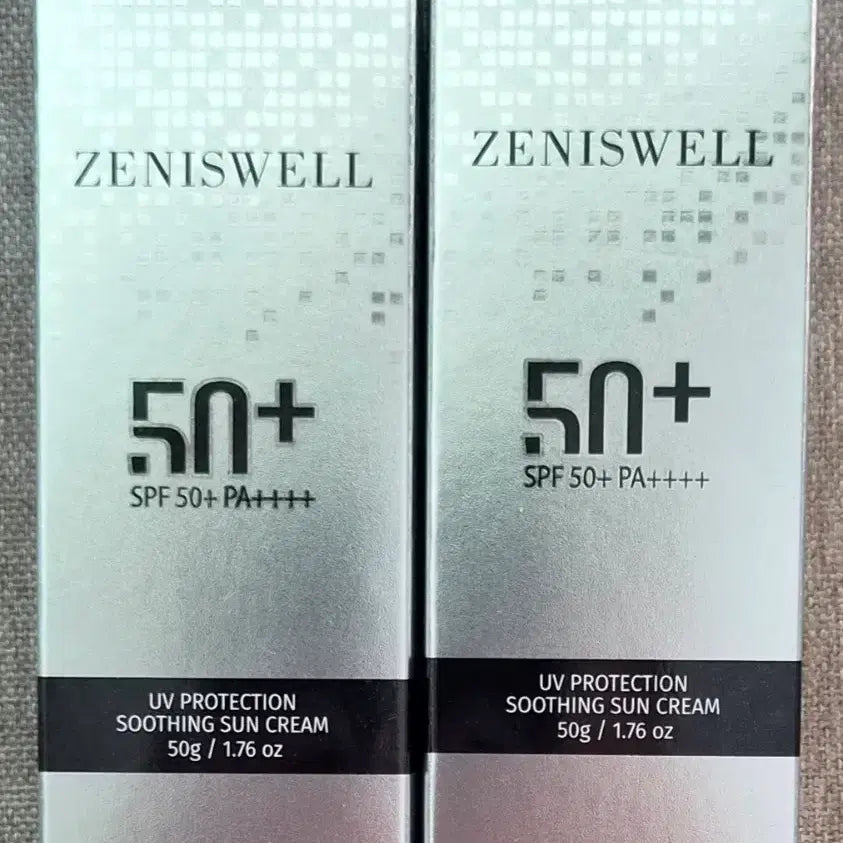 [BUNJANG] Coréana Zenyswell UV Protection Soothing Sun Cream 50g (2 Pack) / 코리아나 제니스웰 UV 프로텍션 수딩 선크림 50g 2개
