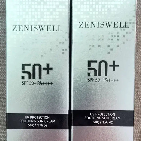 [BUNJANG] Coréana Zenyswell UV Protection Soothing Sun Cream 50g (2 Pack) / 코리아나 제니스웰 UV 프로텍션 수딩 선크림 50g 2개
