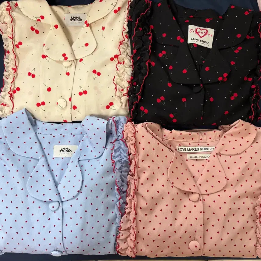 [BUNJANG] LMML Studio Blouse Set (4 pcs) / Lmml studio 블라우스 4종