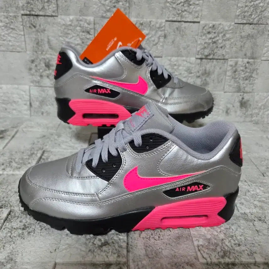 [BUNJANG] Nike Air Max 90 Silver SE Women/Junior Sneakers / 나이키 운동화 에어맥스 90실버(240권장)
