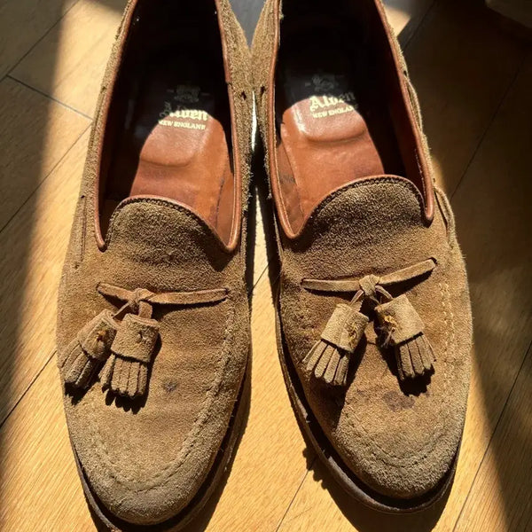 [BUNJANG] Alden Suede Tassel Loafers Size 275 / Alden 알든 스웨이드 테슬로퍼 275사이즈 판매