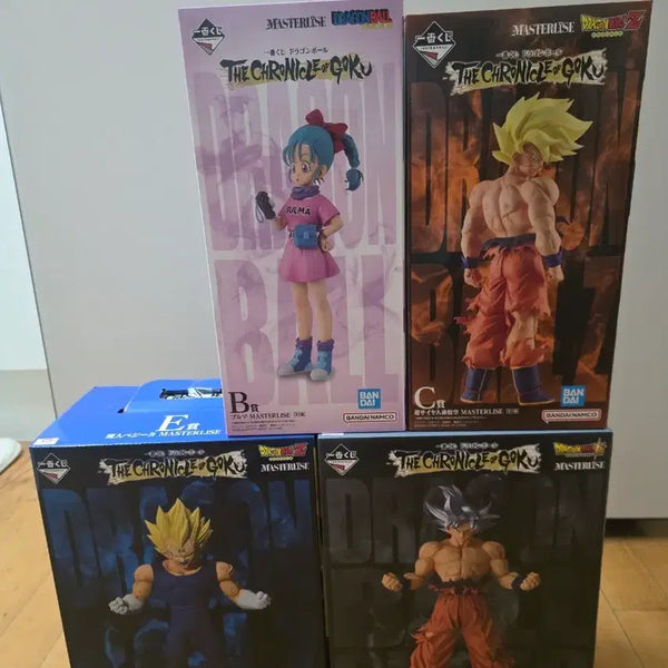 [BUNJANG] Ichiban Kuji Dragon Ball Chronicles of Son Goku B, C, E, F Figures Bundle Set / 최저가)제일복권 드래곤볼 크로니클 오브 손오공 B상 C상 E상 F상 일괄