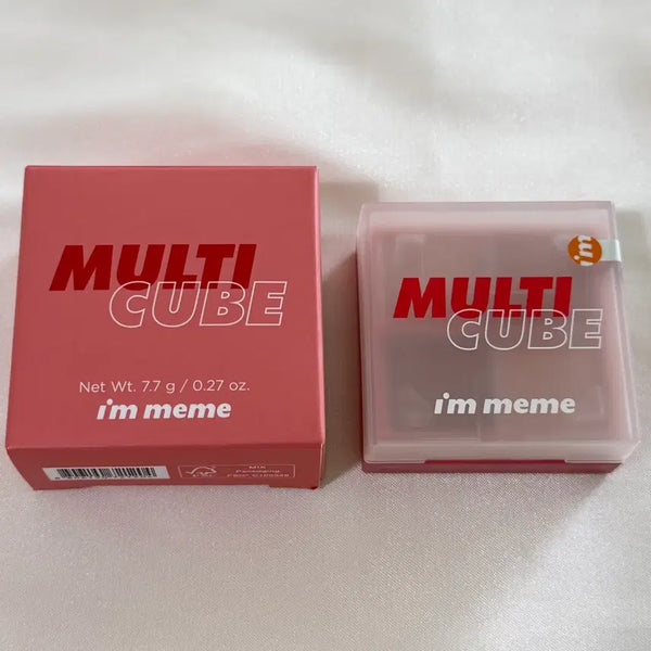 [BUNJANG] I'm Meme Multi Cube Eyeshadow & Blush Palette - Glam Rose (Sealed) / 새상품(미개봉) 아임미미 아이 섀도우&블러셔(2028.12.22까지)