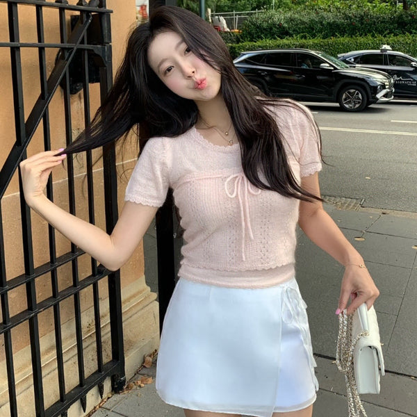 [BUNJANG] Siye Sheer Wrap Skirt - Size S / [새상품/택0]샵시예 siye 쉬어 랩 스커트 S