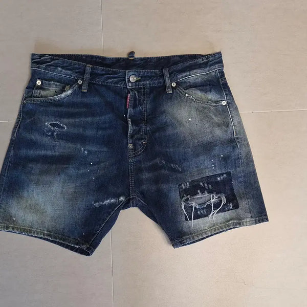 [BUNJANG] DSQUARED2 Distressed Denim Shorts / Dsquared2 디스퀘어드 디스트로이드 데님 반바지