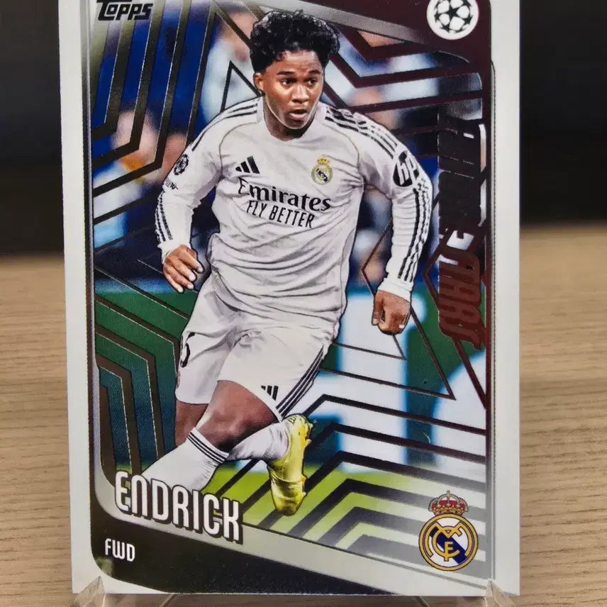 [BUNJANG] Topps Endrick Football Card Set (2 Cards) / 탑스 엔드릭 축구 카드 세트(2장)