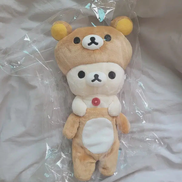 [BUNJANG] Vintage Rilakkuma Outfit Korilakkuma Doll / 고전 리락쿠마 옷입은 코리락쿠마 인형